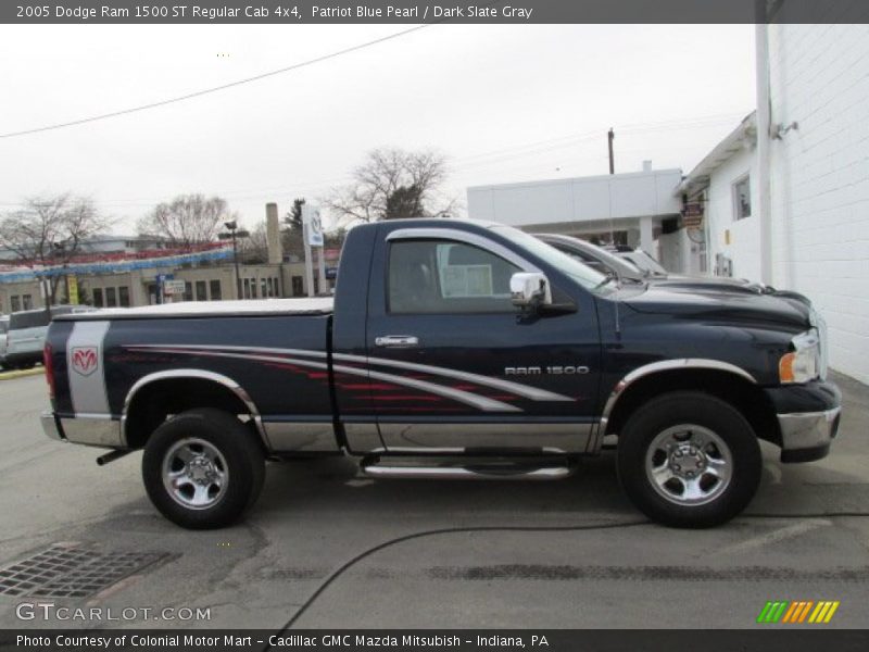Patriot Blue Pearl / Dark Slate Gray 2005 Dodge Ram 1500 ST Regular Cab 4x4