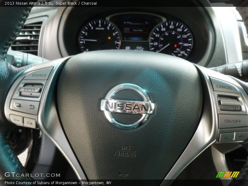 Super Black / Charcoal 2013 Nissan Altima 2.5 SL