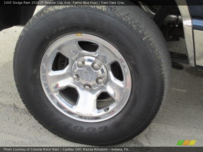 Patriot Blue Pearl / Dark Slate Gray 2005 Dodge Ram 1500 ST Regular Cab 4x4