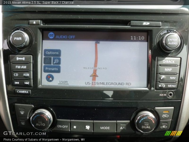 Super Black / Charcoal 2013 Nissan Altima 2.5 SL