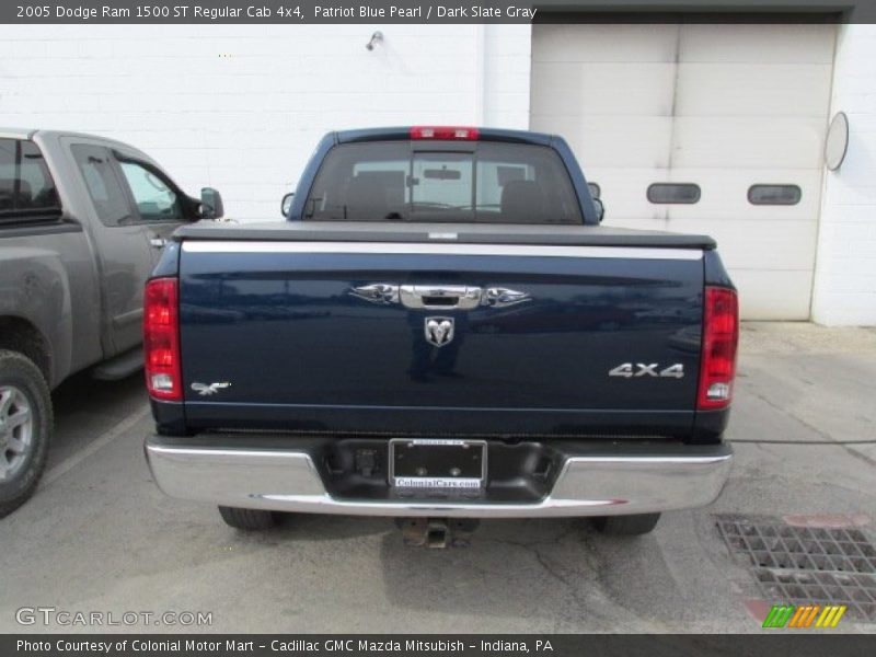 Patriot Blue Pearl / Dark Slate Gray 2005 Dodge Ram 1500 ST Regular Cab 4x4