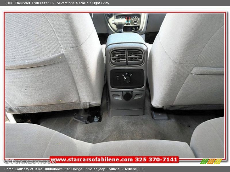 Silverstone Metallic / Light Gray 2008 Chevrolet TrailBlazer LS