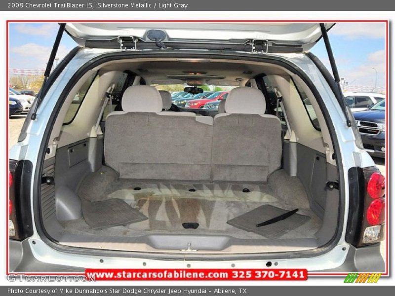 Silverstone Metallic / Light Gray 2008 Chevrolet TrailBlazer LS