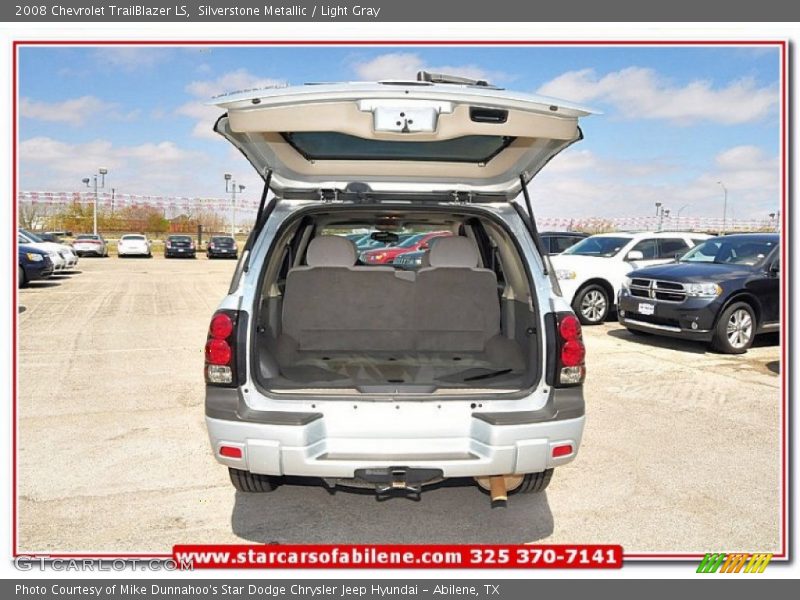 Silverstone Metallic / Light Gray 2008 Chevrolet TrailBlazer LS