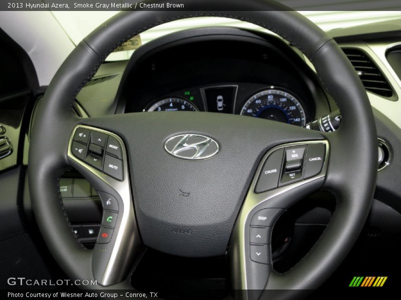 Smoke Gray Metallic / Chestnut Brown 2013 Hyundai Azera