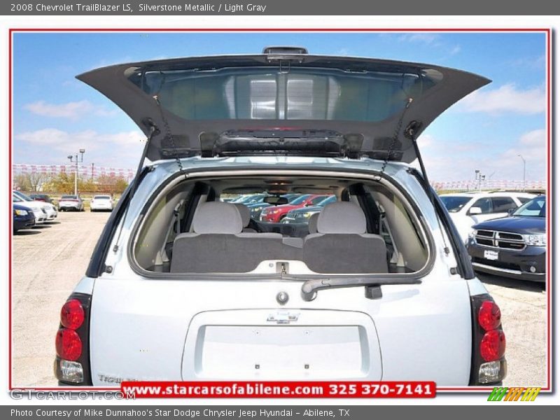Silverstone Metallic / Light Gray 2008 Chevrolet TrailBlazer LS