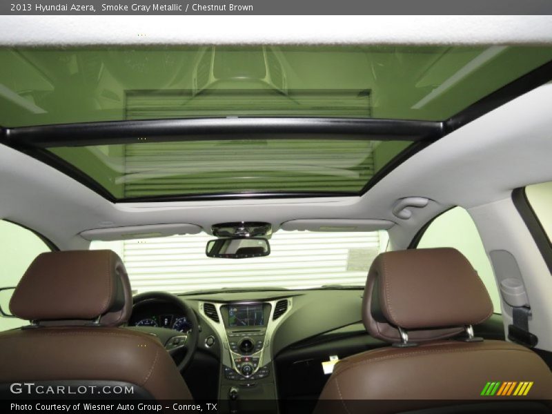 Smoke Gray Metallic / Chestnut Brown 2013 Hyundai Azera