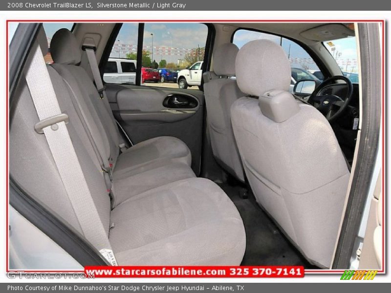 Silverstone Metallic / Light Gray 2008 Chevrolet TrailBlazer LS
