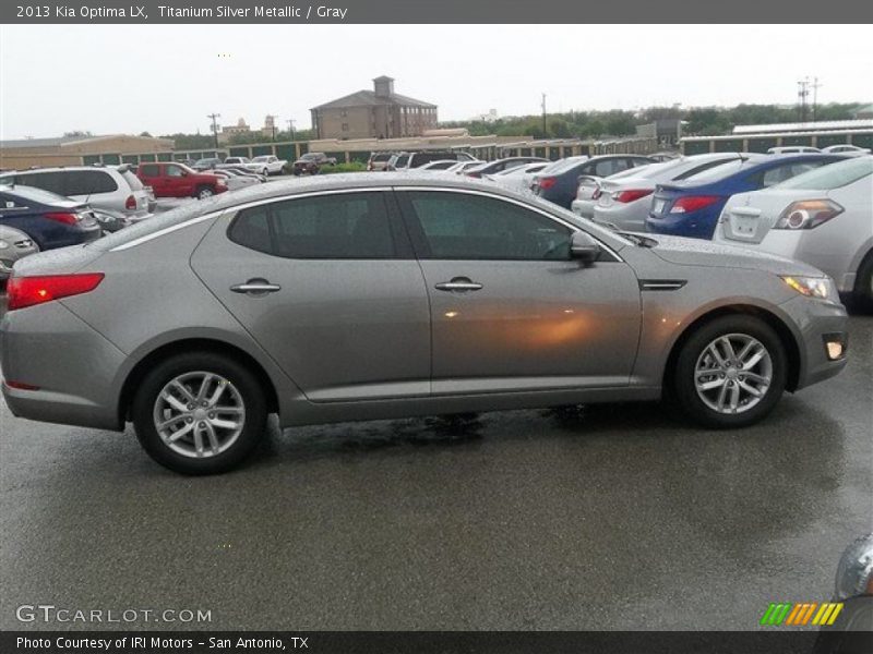 Titanium Silver Metallic / Gray 2013 Kia Optima LX