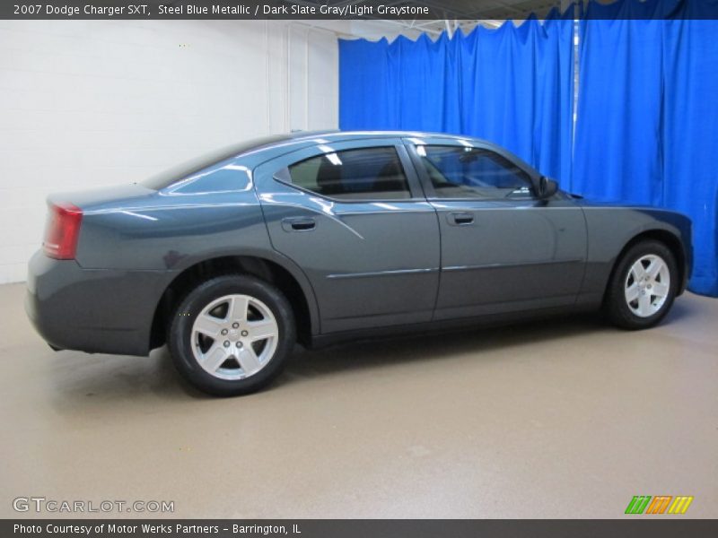 Steel Blue Metallic / Dark Slate Gray/Light Graystone 2007 Dodge Charger SXT