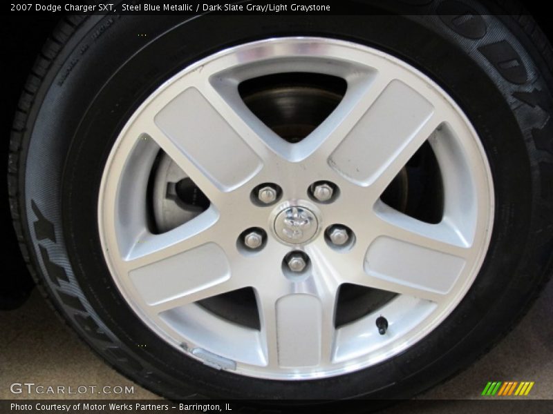 Steel Blue Metallic / Dark Slate Gray/Light Graystone 2007 Dodge Charger SXT