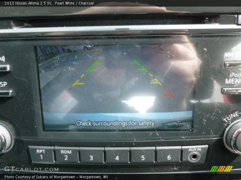 Pearl White / Charcoal 2013 Nissan Altima 2.5 SV