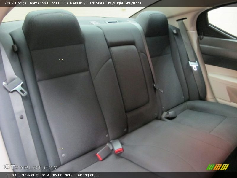Steel Blue Metallic / Dark Slate Gray/Light Graystone 2007 Dodge Charger SXT