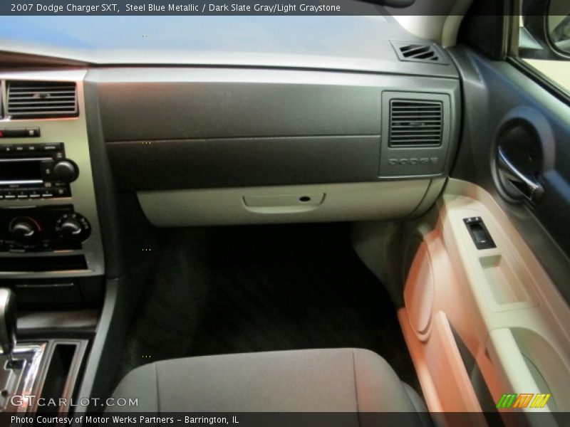 Steel Blue Metallic / Dark Slate Gray/Light Graystone 2007 Dodge Charger SXT