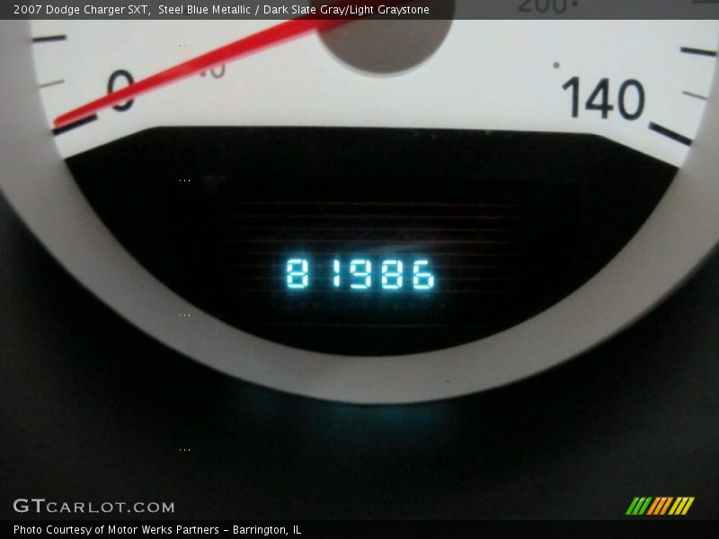 Steel Blue Metallic / Dark Slate Gray/Light Graystone 2007 Dodge Charger SXT