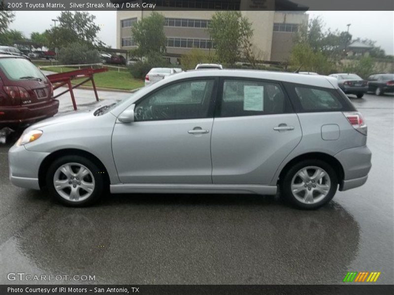 Silver Streak Mica / Dark Gray 2005 Toyota Matrix
