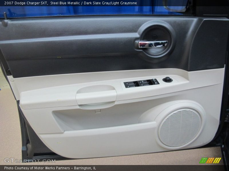 Steel Blue Metallic / Dark Slate Gray/Light Graystone 2007 Dodge Charger SXT