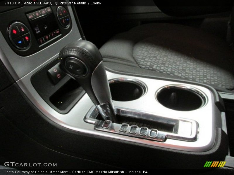 Quicksilver Metallic / Ebony 2010 GMC Acadia SLE AWD