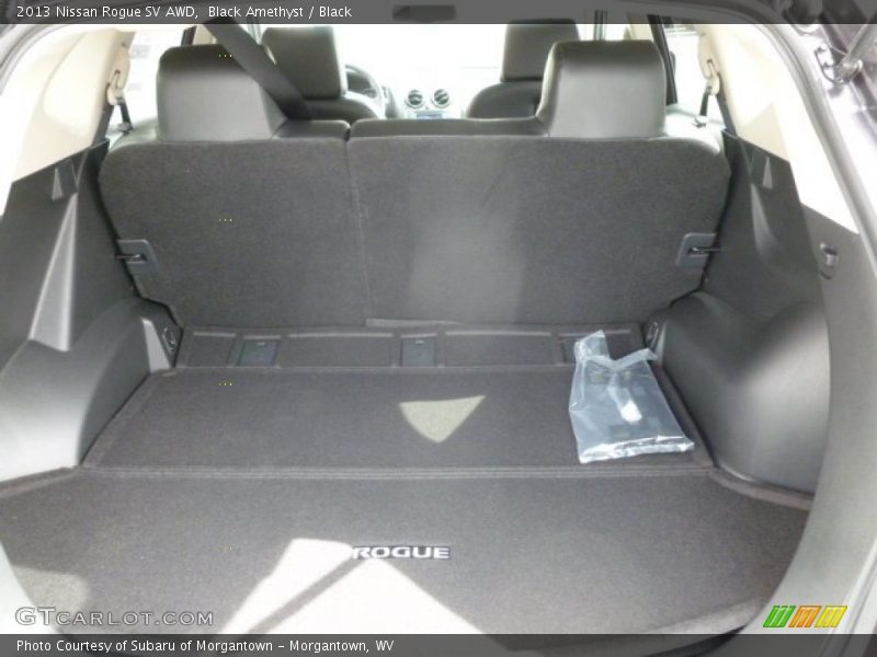 Black Amethyst / Black 2013 Nissan Rogue SV AWD