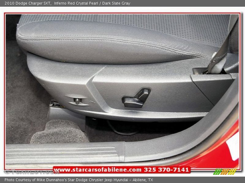 Inferno Red Crystal Pearl / Dark Slate Gray 2010 Dodge Charger SXT