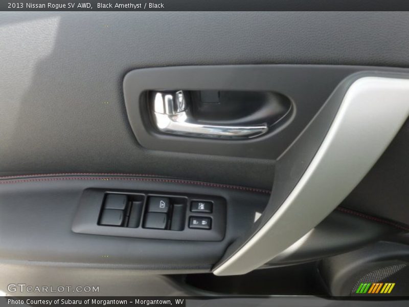 Black Amethyst / Black 2013 Nissan Rogue SV AWD