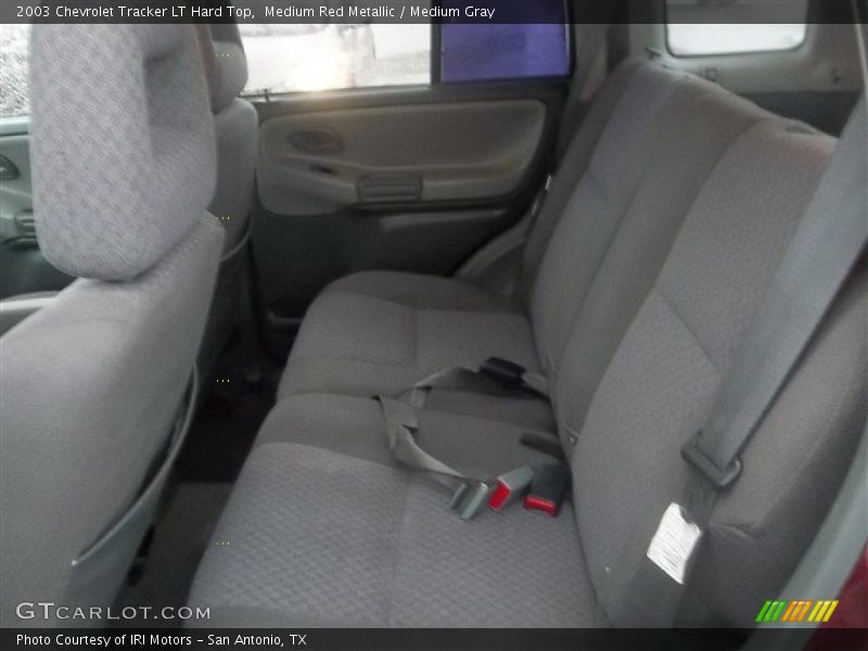Medium Red Metallic / Medium Gray 2003 Chevrolet Tracker LT Hard Top