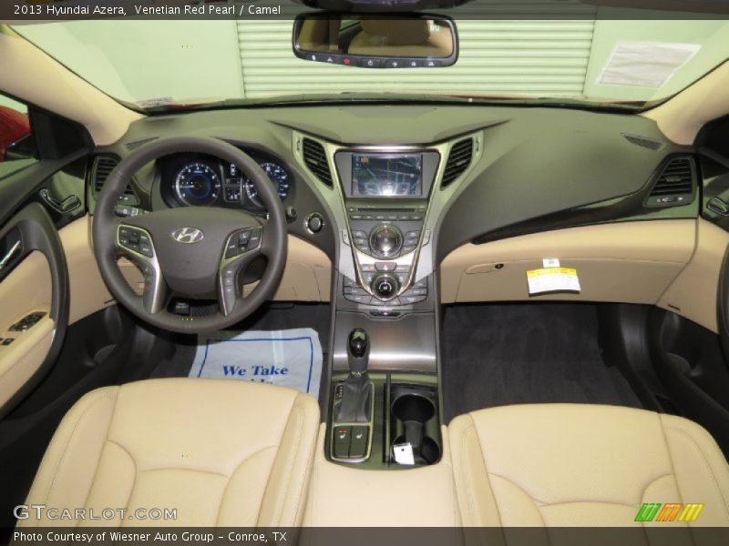 Venetian Red Pearl / Camel 2013 Hyundai Azera