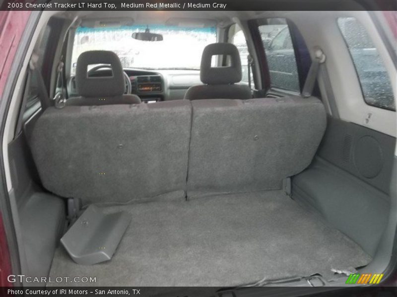 Medium Red Metallic / Medium Gray 2003 Chevrolet Tracker LT Hard Top