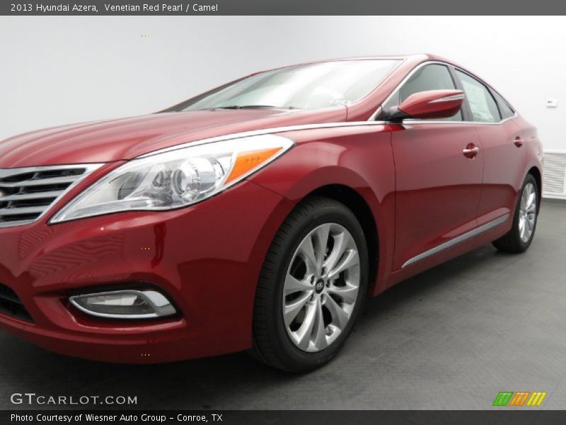 Venetian Red Pearl / Camel 2013 Hyundai Azera