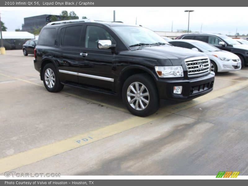Liquid Onyx Black / Graphite 2010 Infiniti QX 56