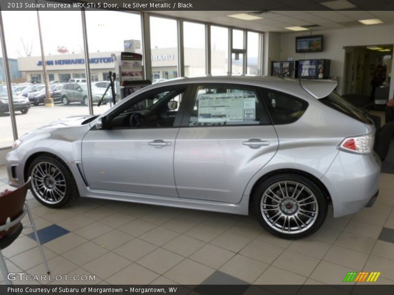  2013 Impreza WRX STi 5 Door Ice Silver Metallic