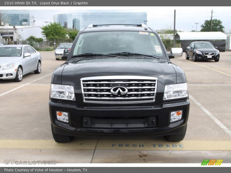 Liquid Onyx Black / Graphite 2010 Infiniti QX 56