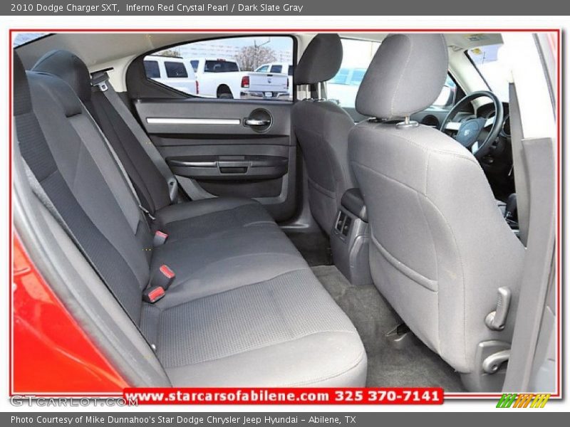 Inferno Red Crystal Pearl / Dark Slate Gray 2010 Dodge Charger SXT