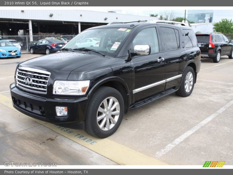 Liquid Onyx Black / Graphite 2010 Infiniti QX 56