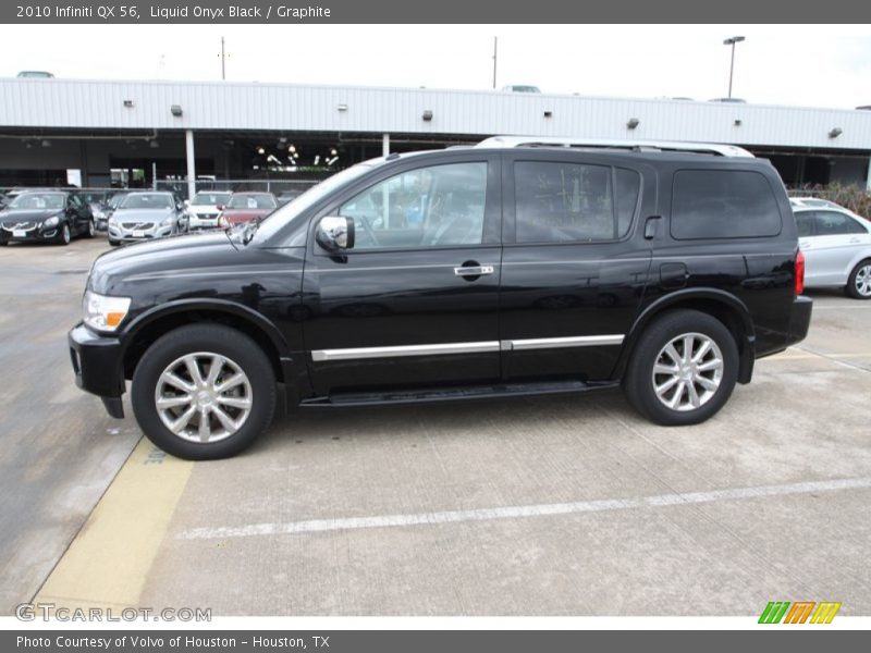 Liquid Onyx Black / Graphite 2010 Infiniti QX 56