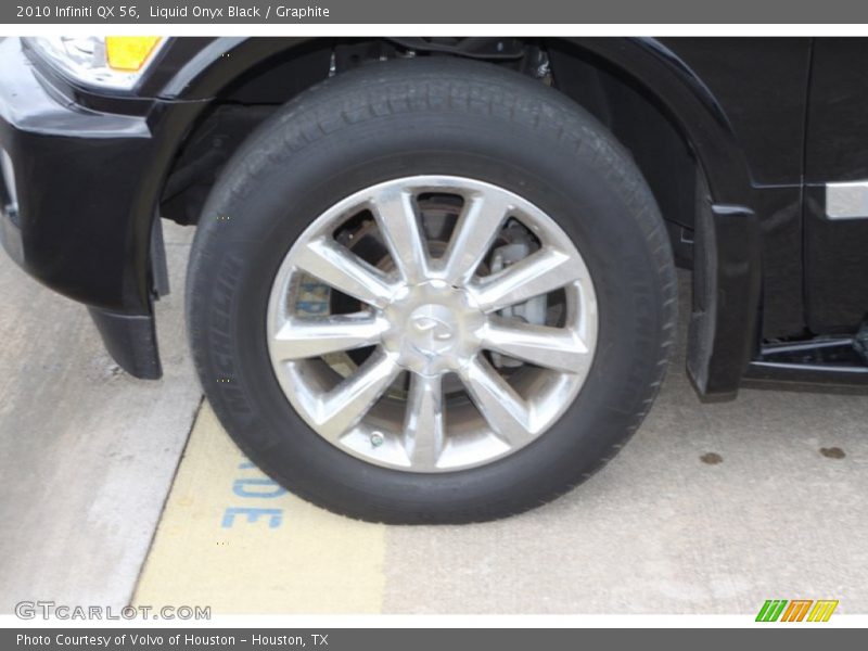 Liquid Onyx Black / Graphite 2010 Infiniti QX 56