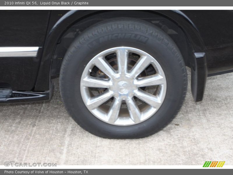 Liquid Onyx Black / Graphite 2010 Infiniti QX 56