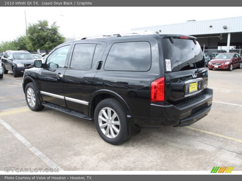 Liquid Onyx Black / Graphite 2010 Infiniti QX 56
