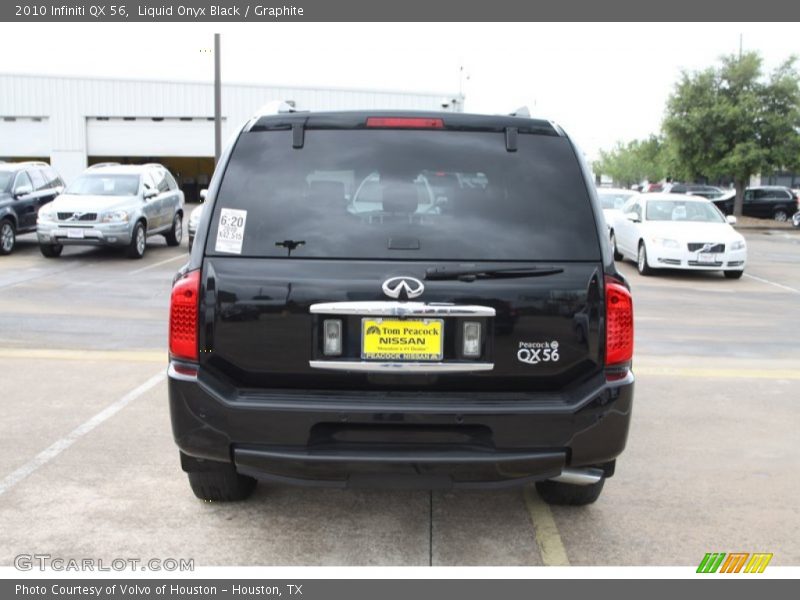 Liquid Onyx Black / Graphite 2010 Infiniti QX 56