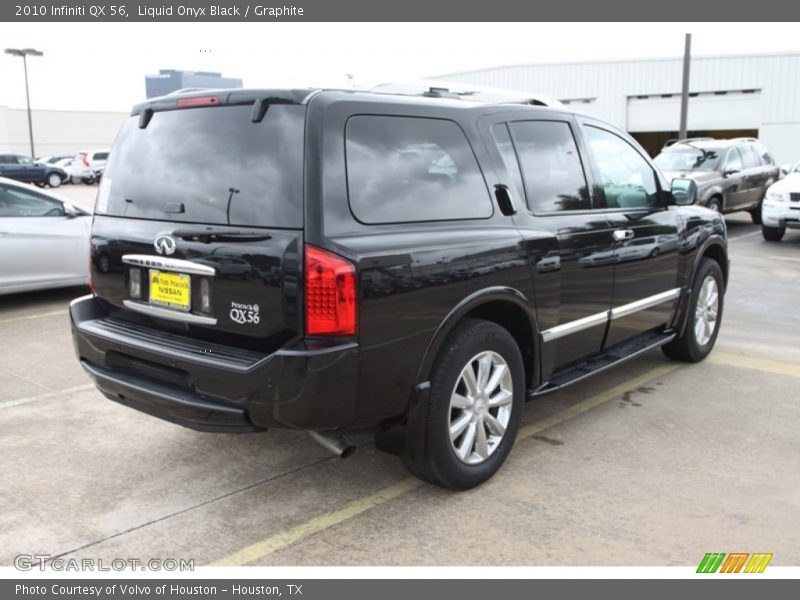 Liquid Onyx Black / Graphite 2010 Infiniti QX 56