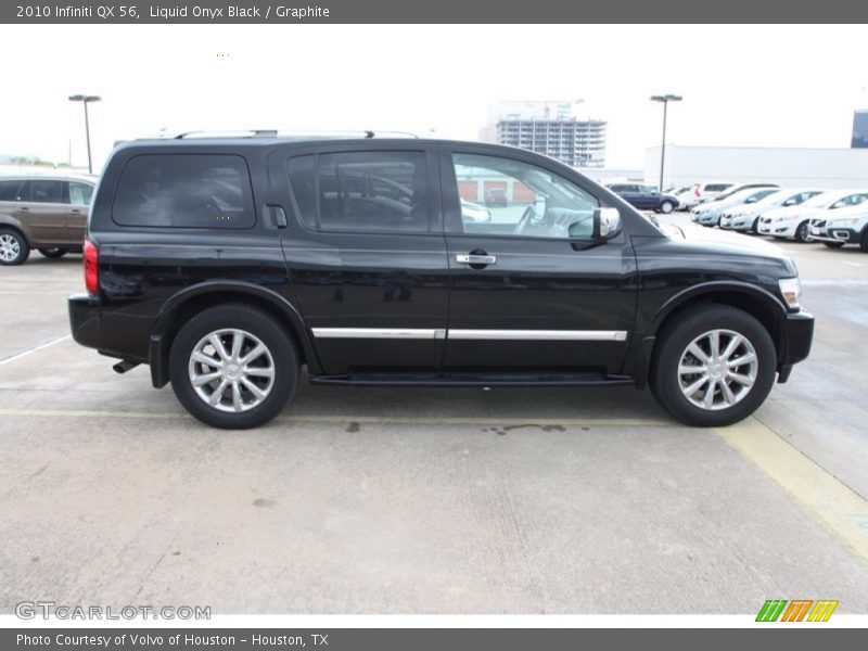Liquid Onyx Black / Graphite 2010 Infiniti QX 56