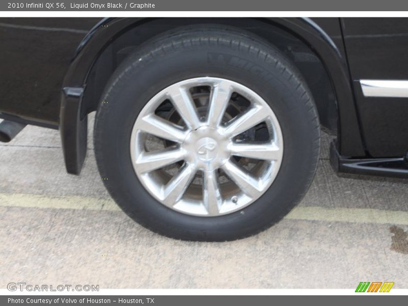 Liquid Onyx Black / Graphite 2010 Infiniti QX 56