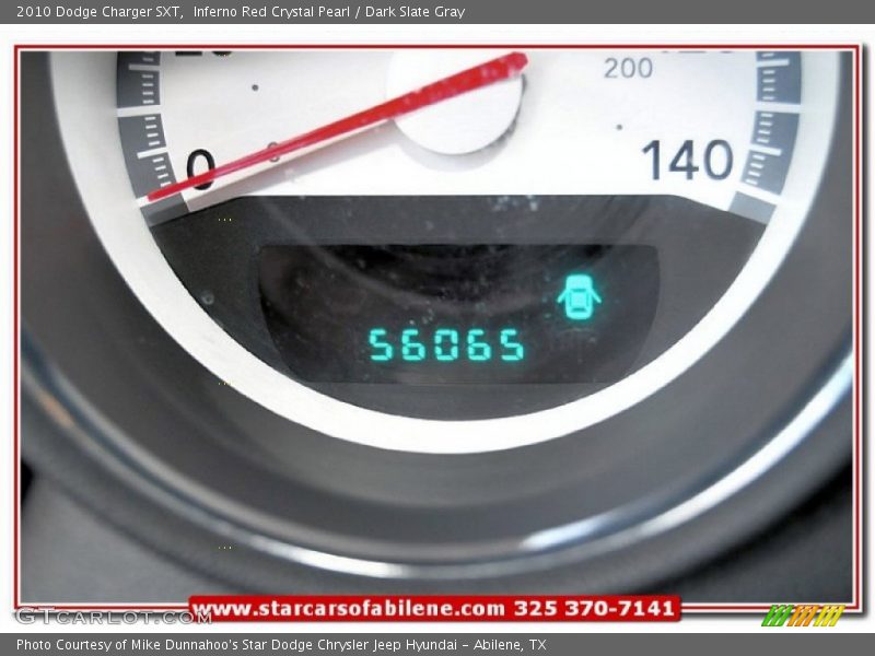 Inferno Red Crystal Pearl / Dark Slate Gray 2010 Dodge Charger SXT