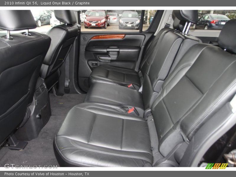 Liquid Onyx Black / Graphite 2010 Infiniti QX 56