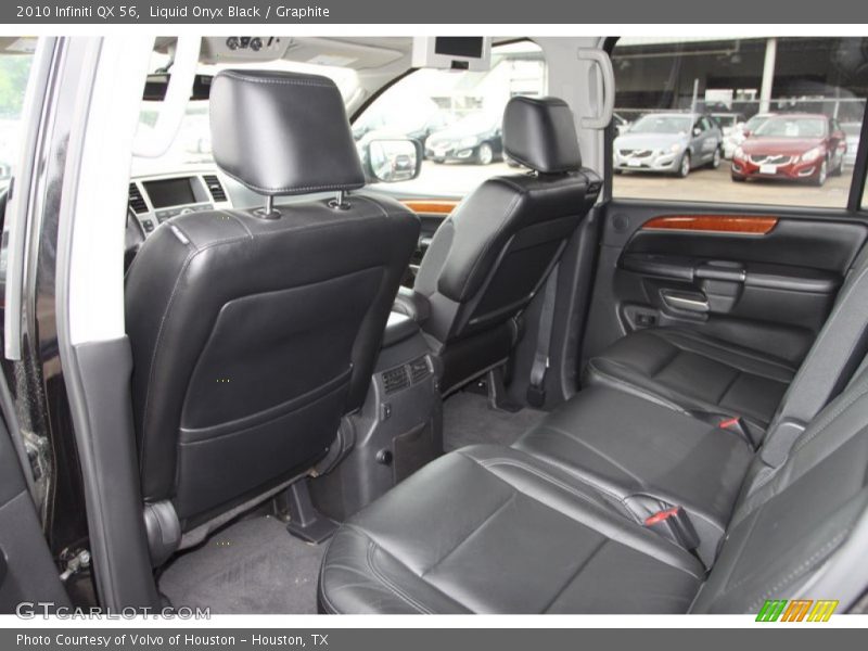 Liquid Onyx Black / Graphite 2010 Infiniti QX 56