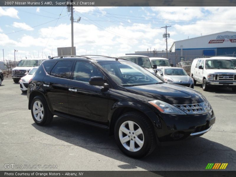 Super Black / Charcoal 2007 Nissan Murano S AWD