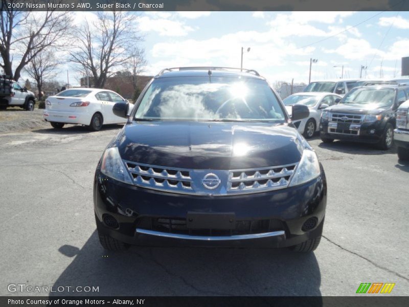 Super Black / Charcoal 2007 Nissan Murano S AWD
