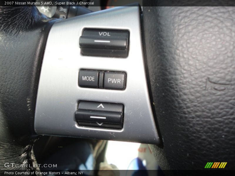 Super Black / Charcoal 2007 Nissan Murano S AWD