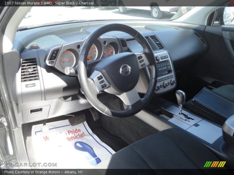Super Black / Charcoal 2007 Nissan Murano S AWD