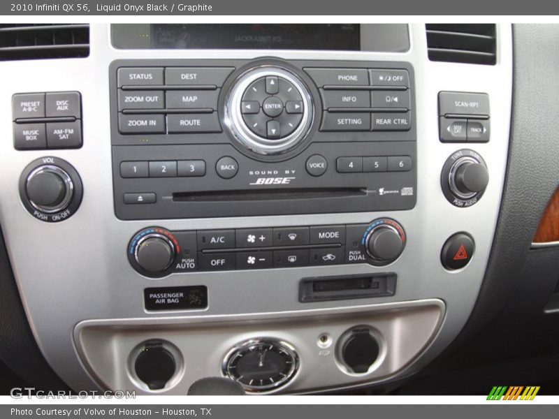 Liquid Onyx Black / Graphite 2010 Infiniti QX 56